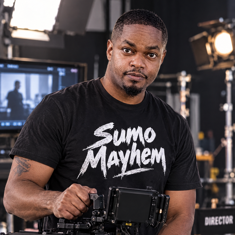 Darius Gaynor, founder of Sumo Mayhem